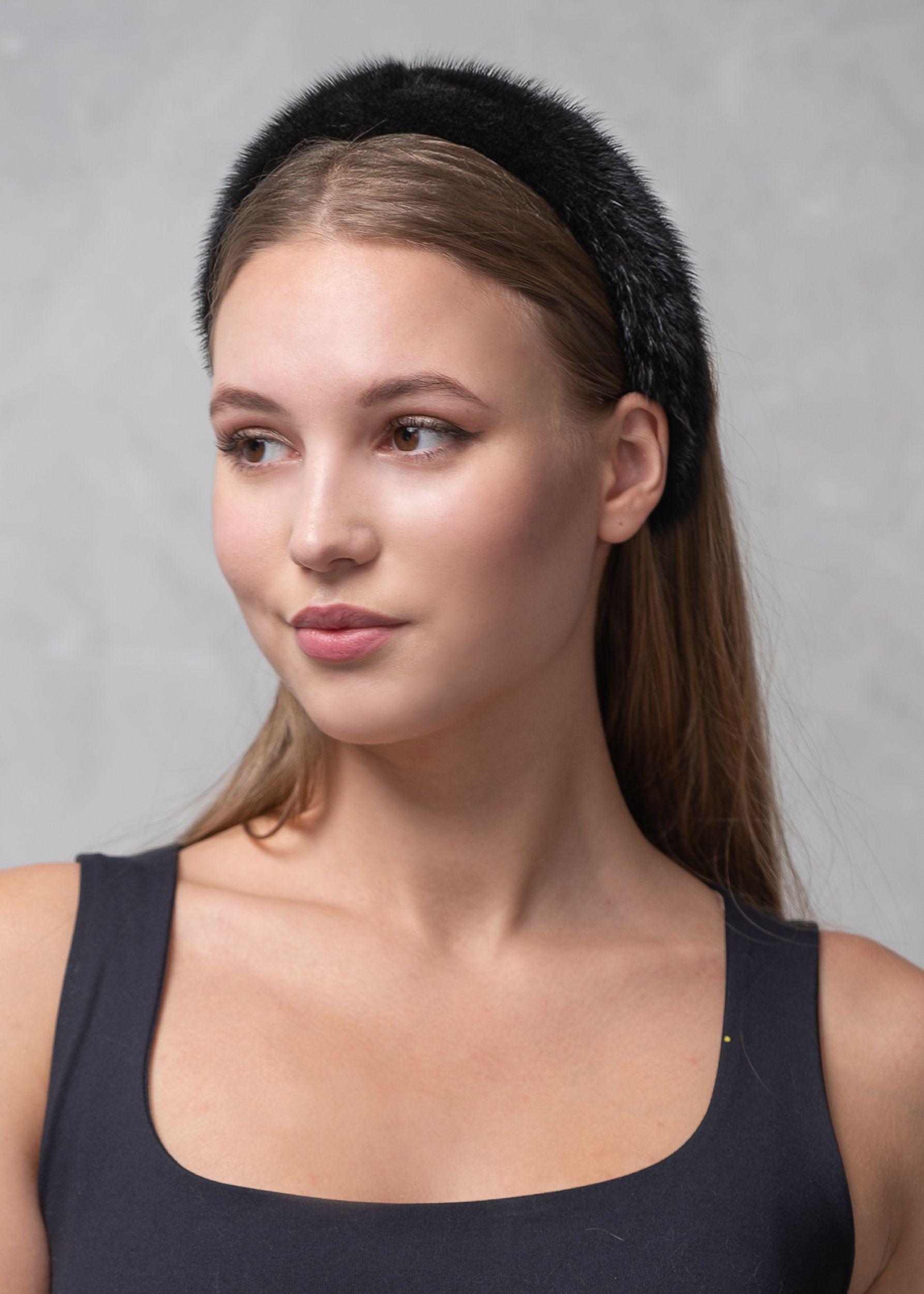 Обруч из норки фото