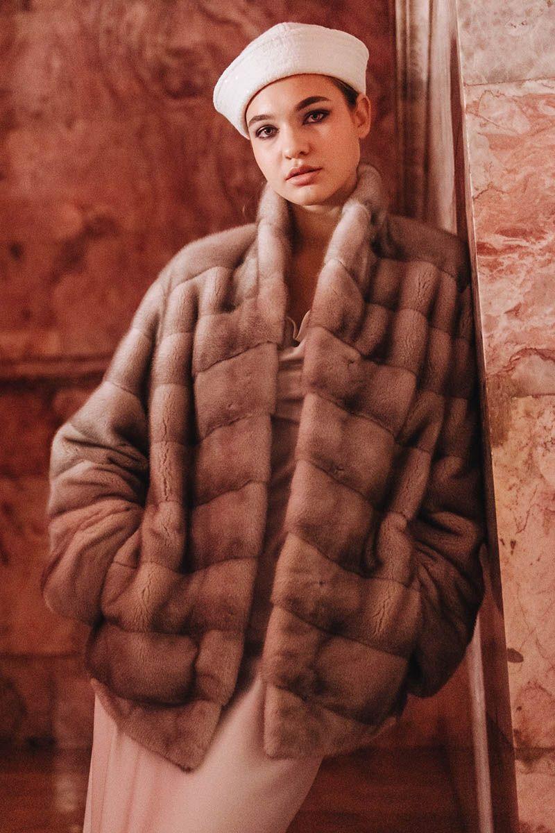 Норковая шуба фото