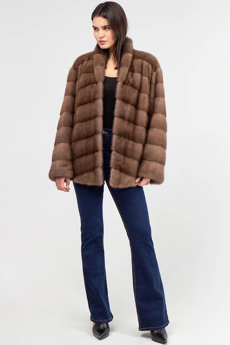 Куртка из норки фото