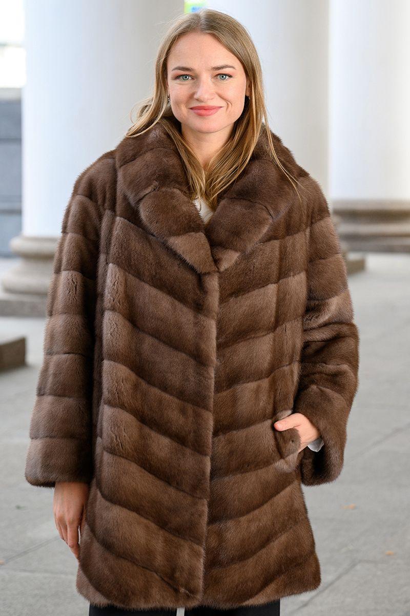 Норковая шуба фото