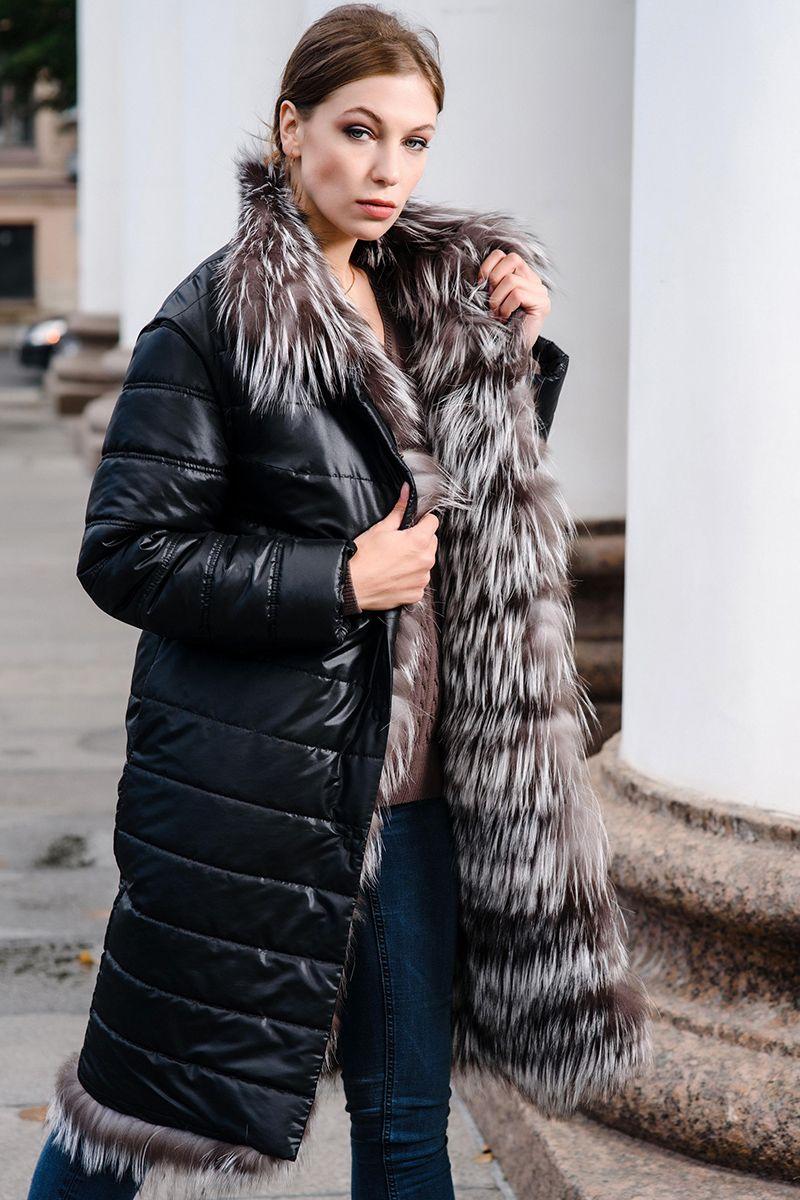 Трансформер ( пихора + жилет из чернобурки) фото