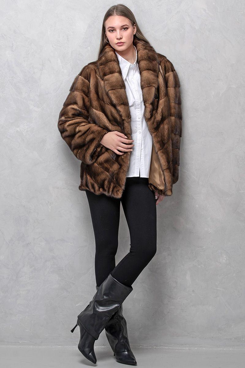 Норковая куртка фото