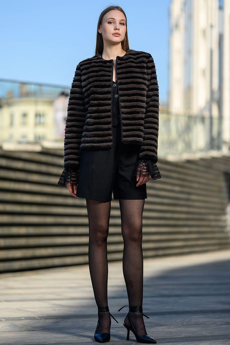 Жакет из норки фото