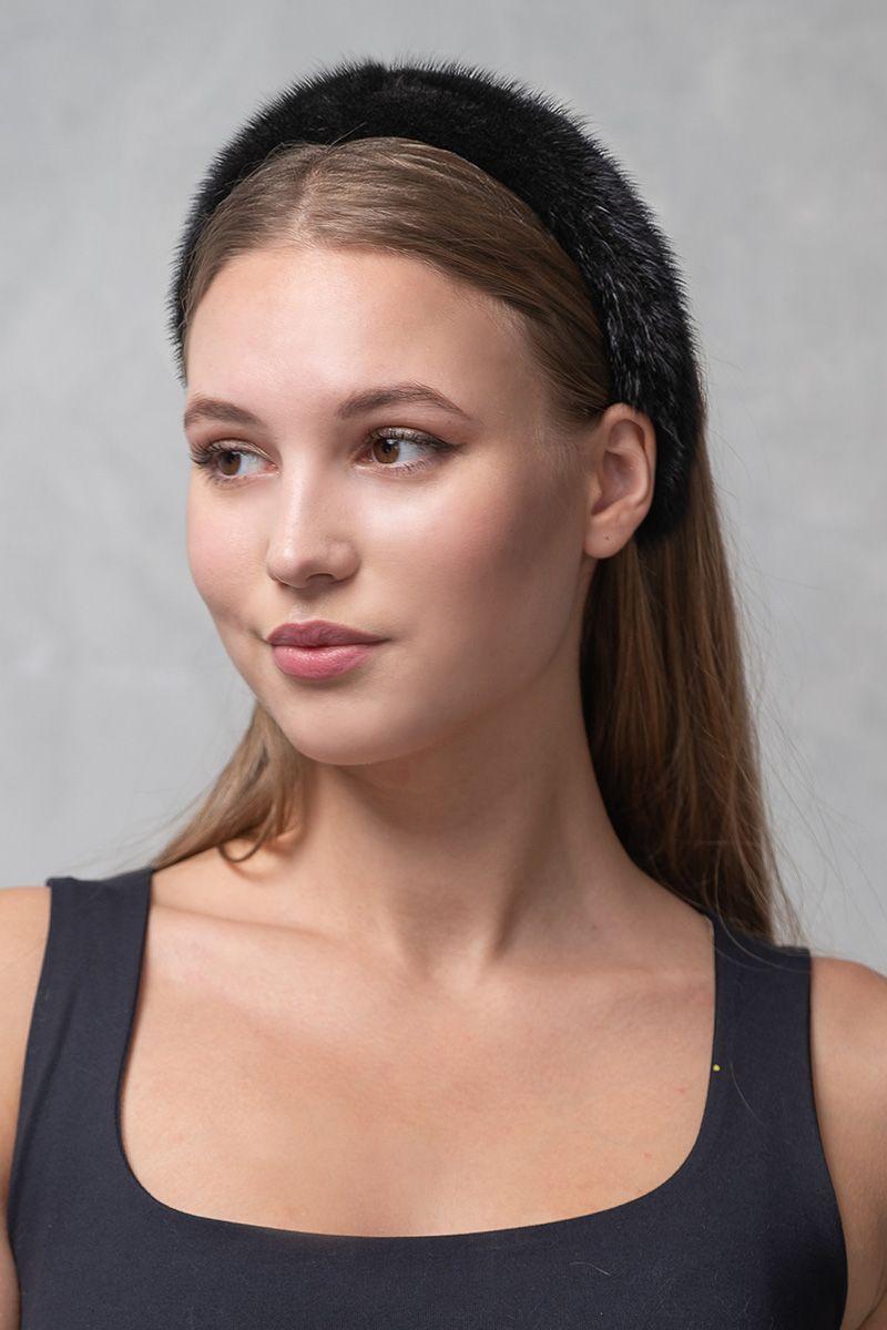 Обруч из норки фото