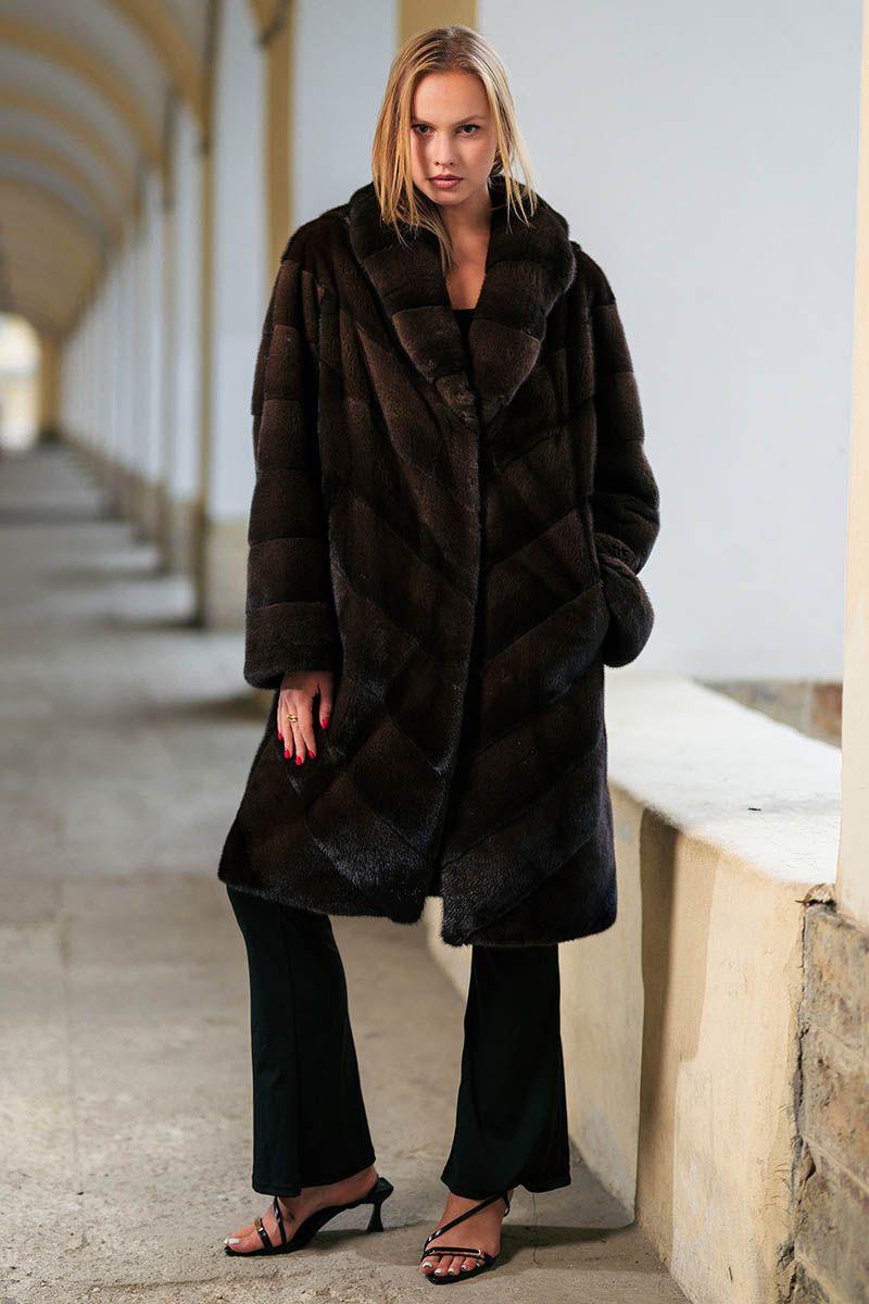 Норковая шуба фото