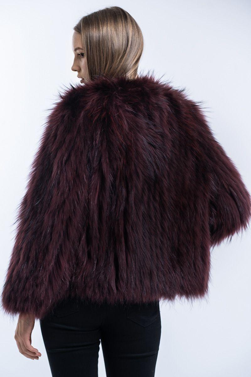 Куртка женская из лисы фото