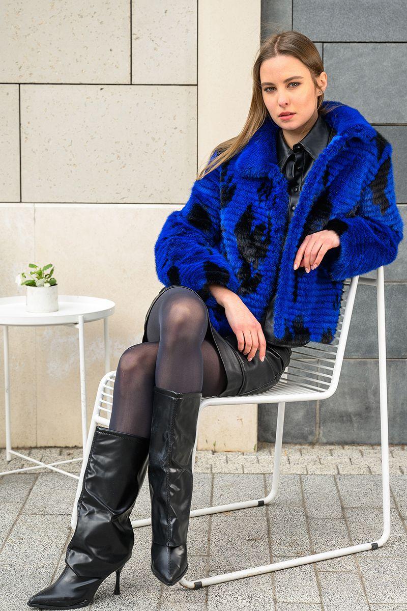 Жакет из норки фото