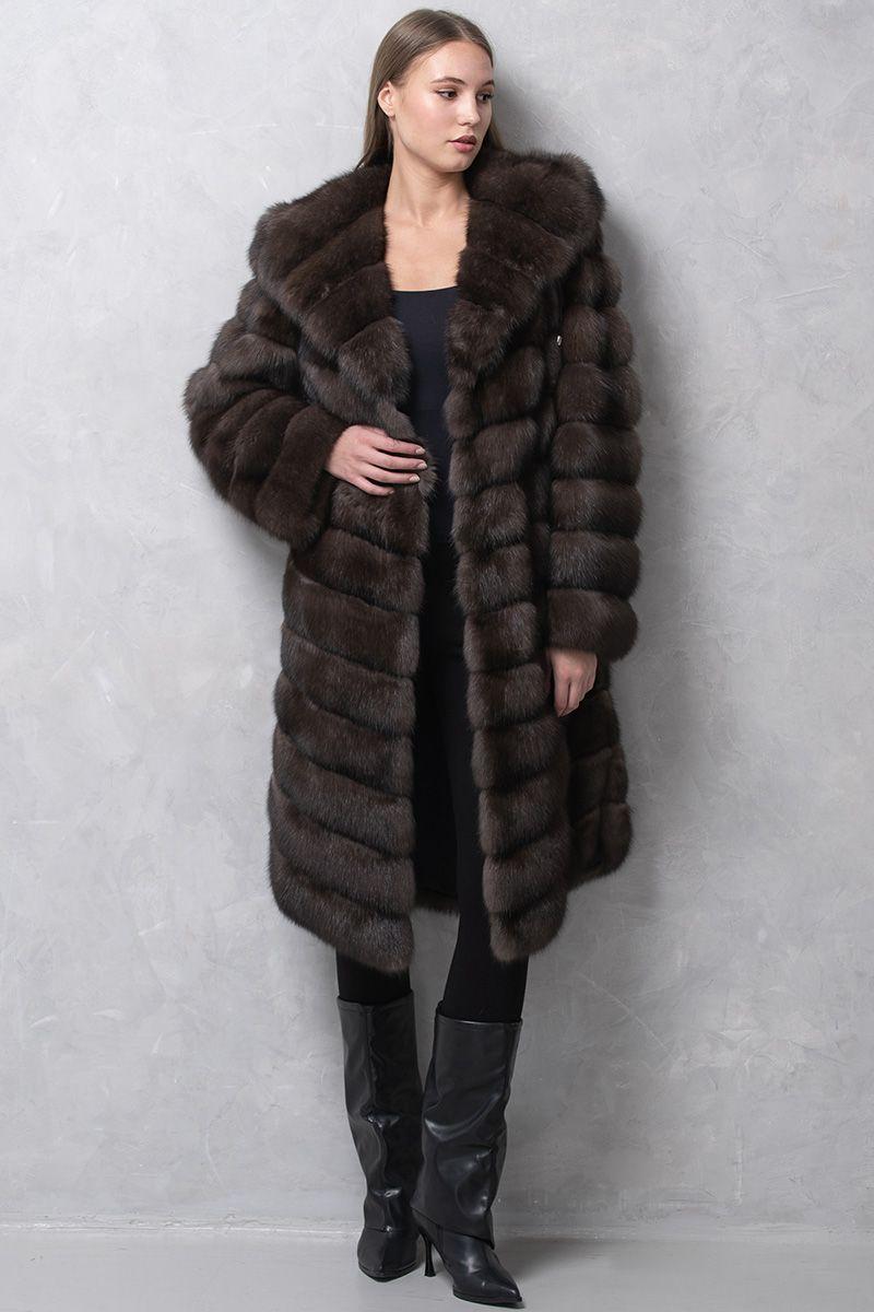 Шуба из соболя фото