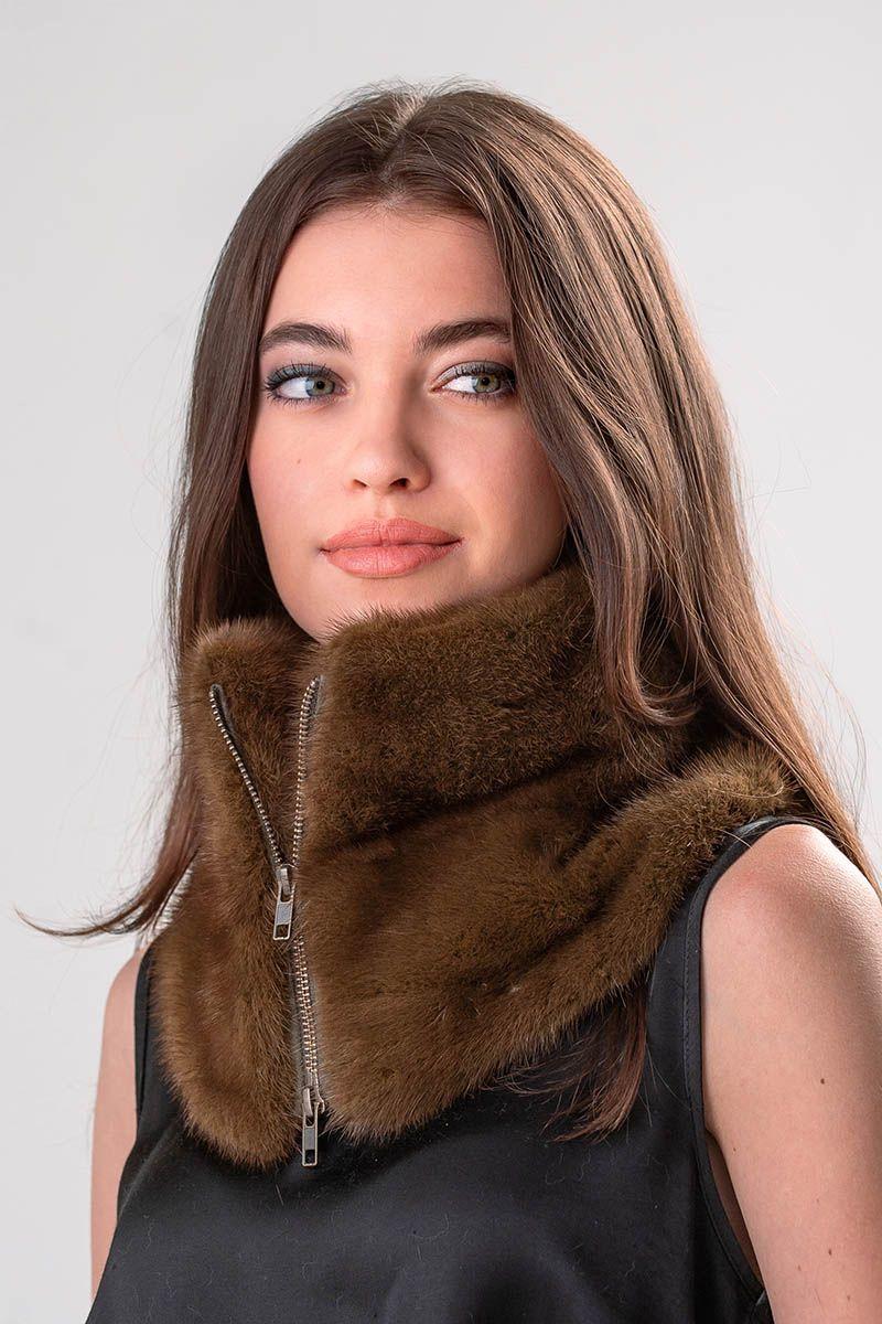 Хомут из норки фото